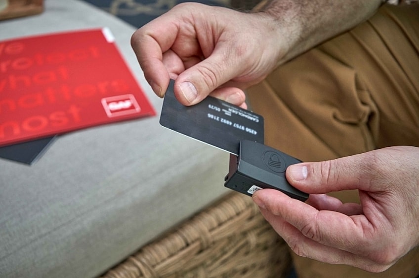 Contractor learning the value of accepting credit card payments