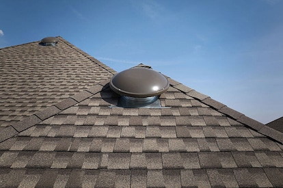 GAF Master Flow Attic Vent installed on residential roof