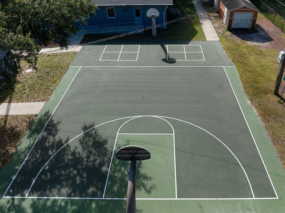 GAF and Orlando Magic Renovating a Sports Court's Coating and Design
