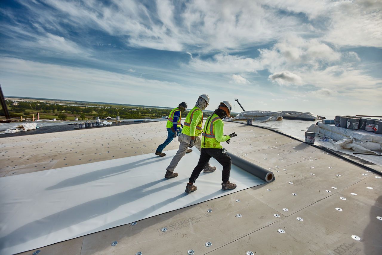 Savannah Convention Center PVC Install