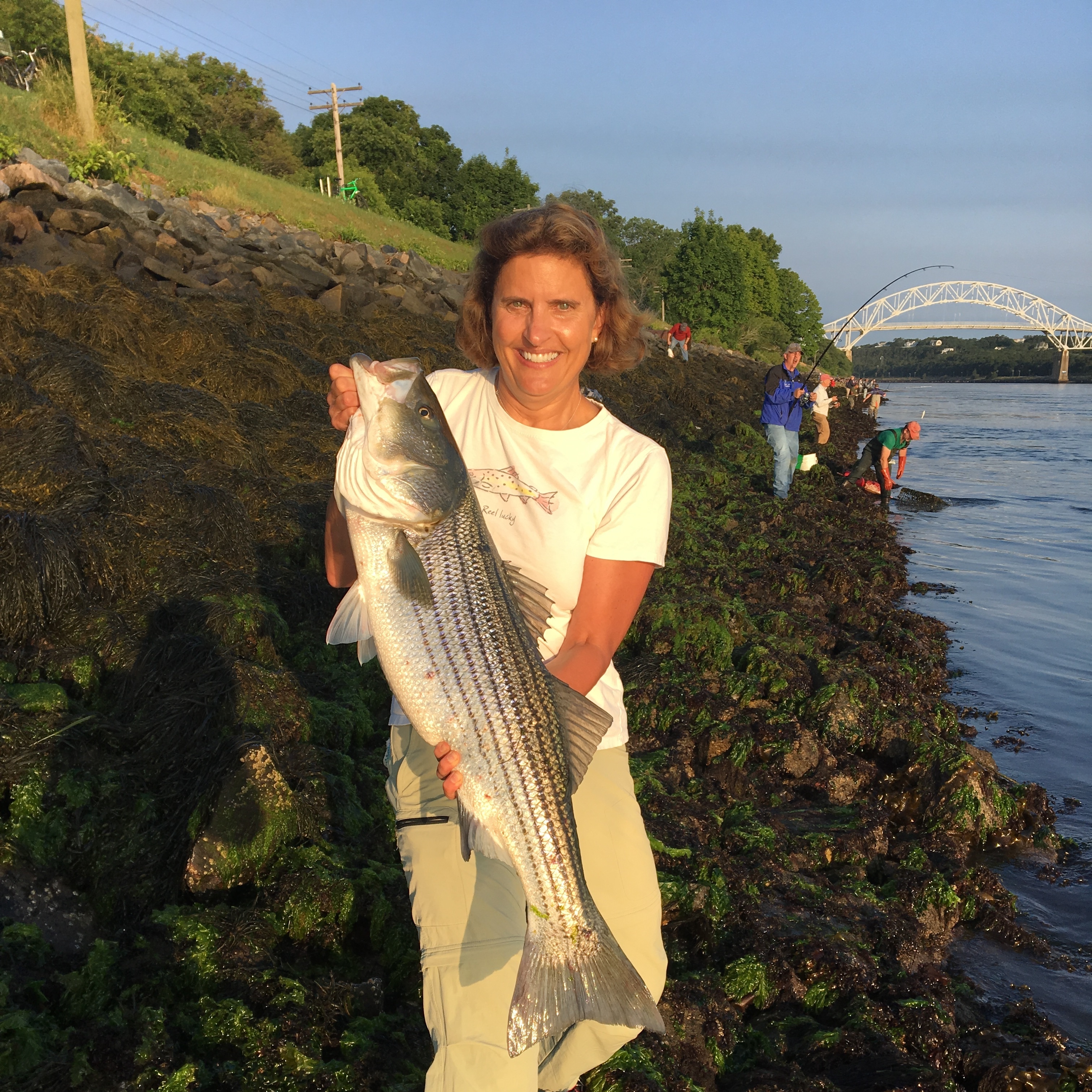 Beth fishing