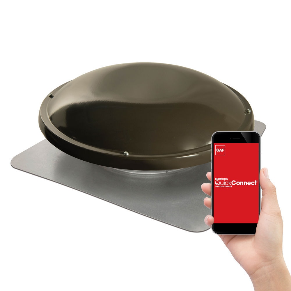 Master Flow ™ Wi‑Fi Attic Vent - Roof Mount