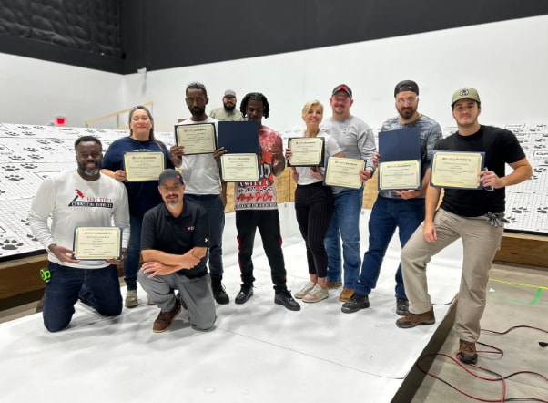 a proud gaf roofing academy class A proud GAF Roofing Academy class