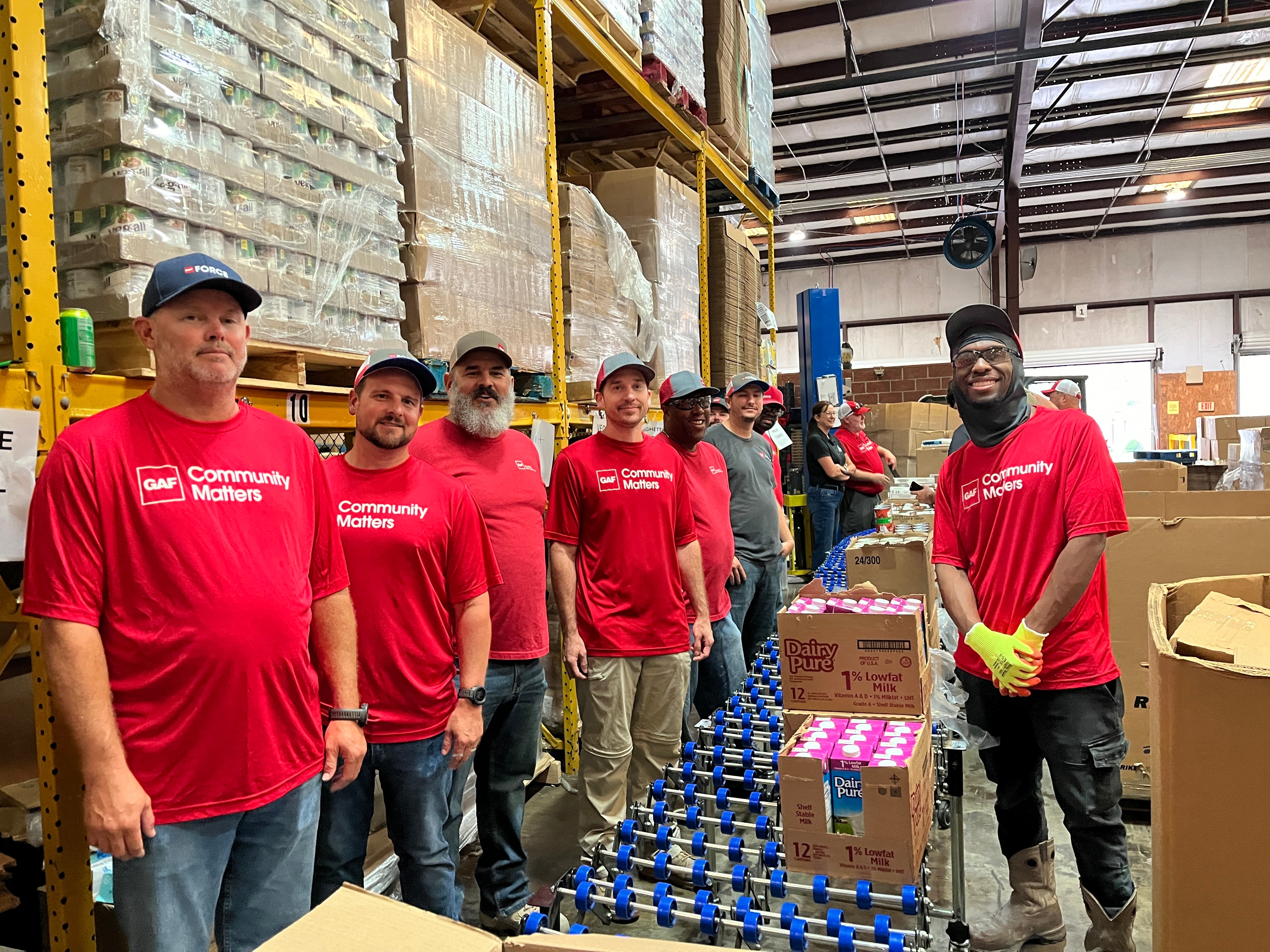 gaf valdosta plant employees help pack resources for survivors impacted by hurricane helene in october of 2024 GAF Valdosta Plant Employees Help Pack Resources for Survivors Impacted by Hurricane Helene in October of 2024