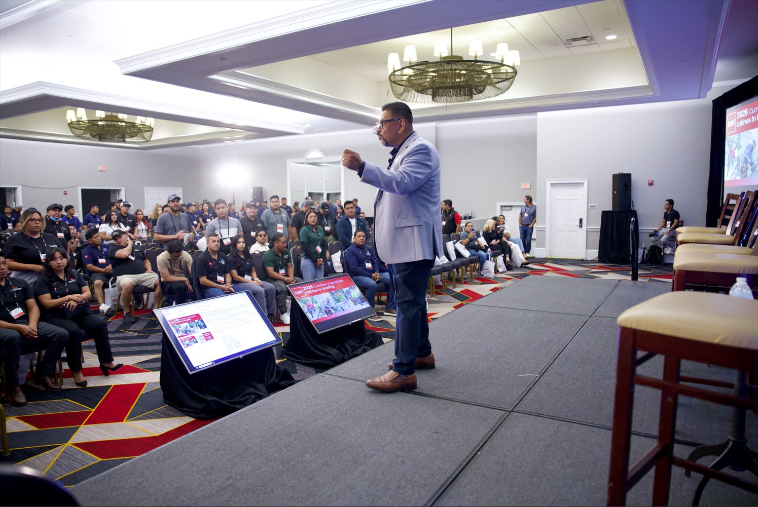 6b00a92b-cbd6-446e-a401-2a5b0b1abc13 2026 Latinos in Roofing Northeast Expo education session.